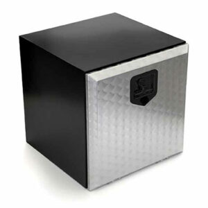 Tool Box with Galvanized Steel Black